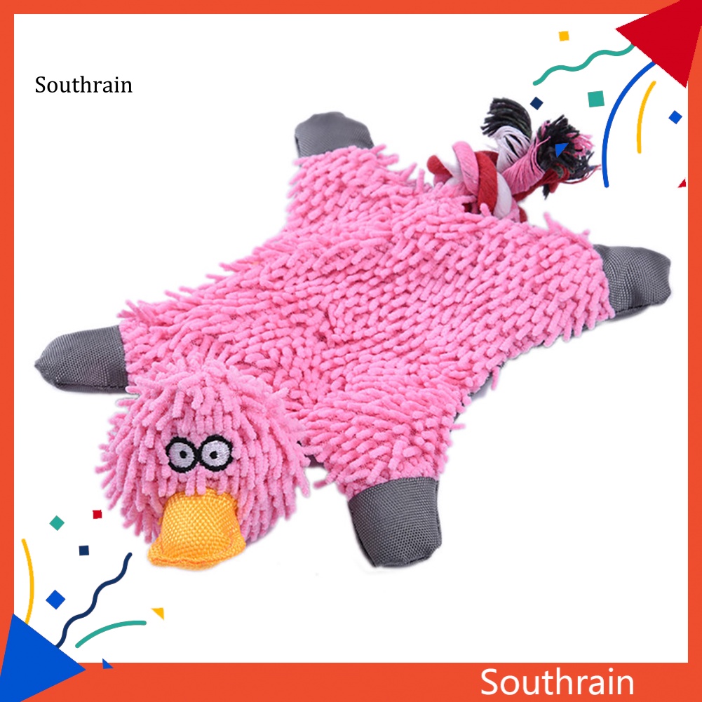 Đồ Chơi Nhai Cắn Hình Vịt Thắt Nút Cho Thú Cưng