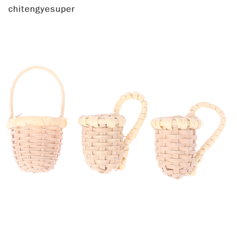 Giỏ Đan Rơm Thủ Công Đựng Đồ Chơi Búp Bê