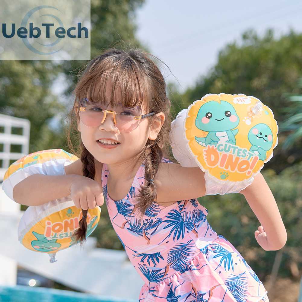 1 Cặp Phao Bơi Bơm Hơi Đeo Cánh Tay Bằng PVC Dành Cho Bé Tập Bơi