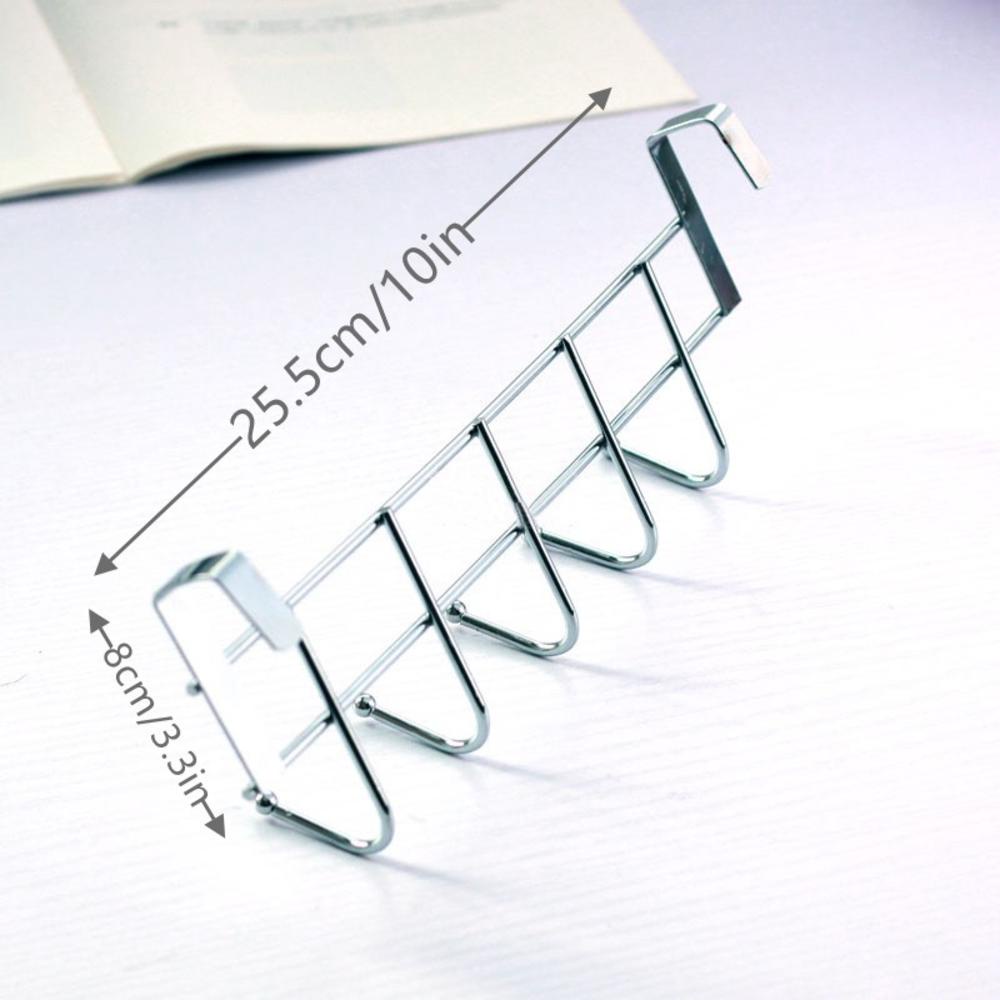 Giá Treo Đồ 5 Móc Bằng Thép Không Gỉ Chịu Tải Tốt Cho Phòng Tắm