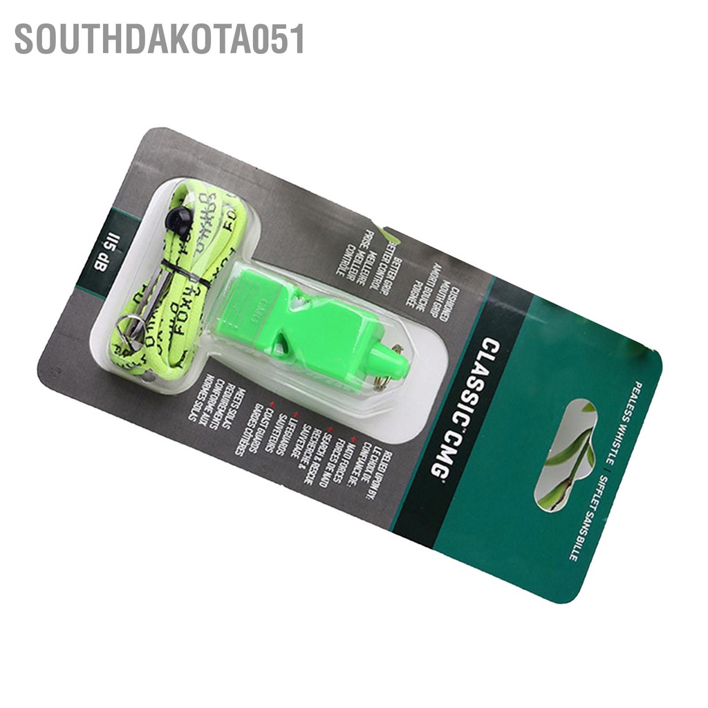 Southdakota051 Còi cổ điển CMG thể thao với dây buộc cho huấn luyện viên trọng tài thi bóng rổ đá