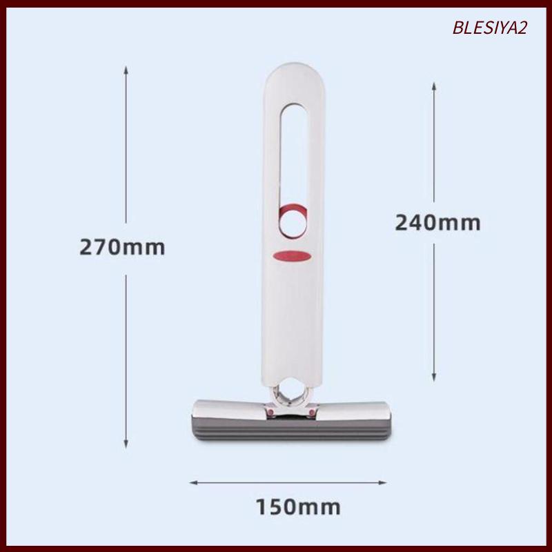 Bộ 2 Cây Lau Nhà Mini Có Thể Gập Lại Tiện Dụng