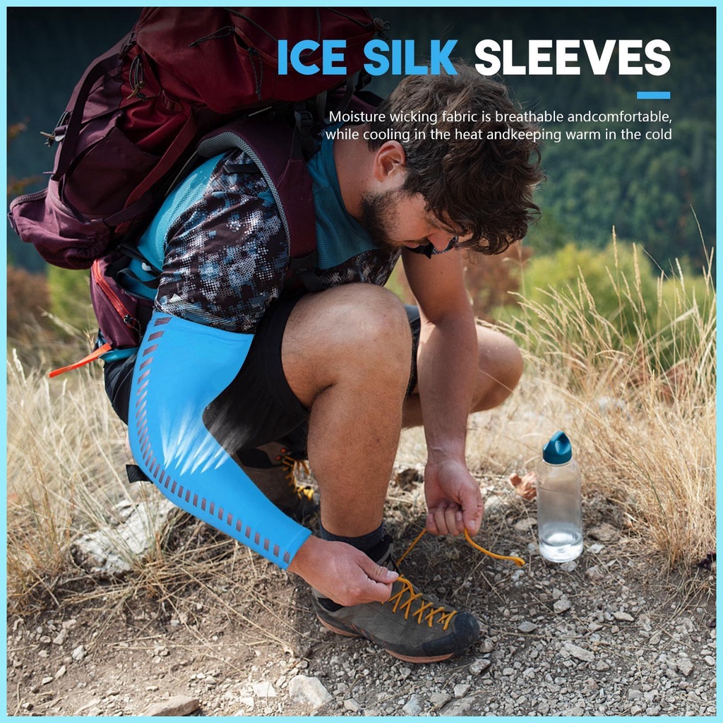 Ống Tay Áo Chống Nắng UPF 50 Bảo Vệ Cánh Tay Khi Lái Xe / Làm Vườn