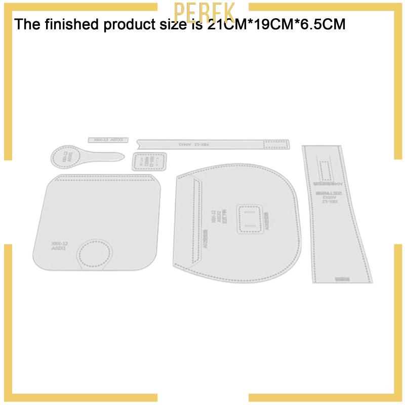 Bộ 7 Khuôn Họa Tiết Dùng Trang Trí Túi Xách / Đồ Da Thủ Công DIY