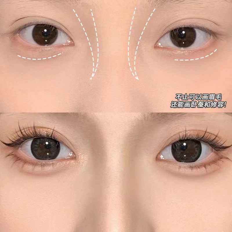 Phấn Trang Điểm Lông Mày Ba Chiều Tự Nhiên Lâu Trôi Không Thấm Nước Không Bị Nhòe Maycheer
