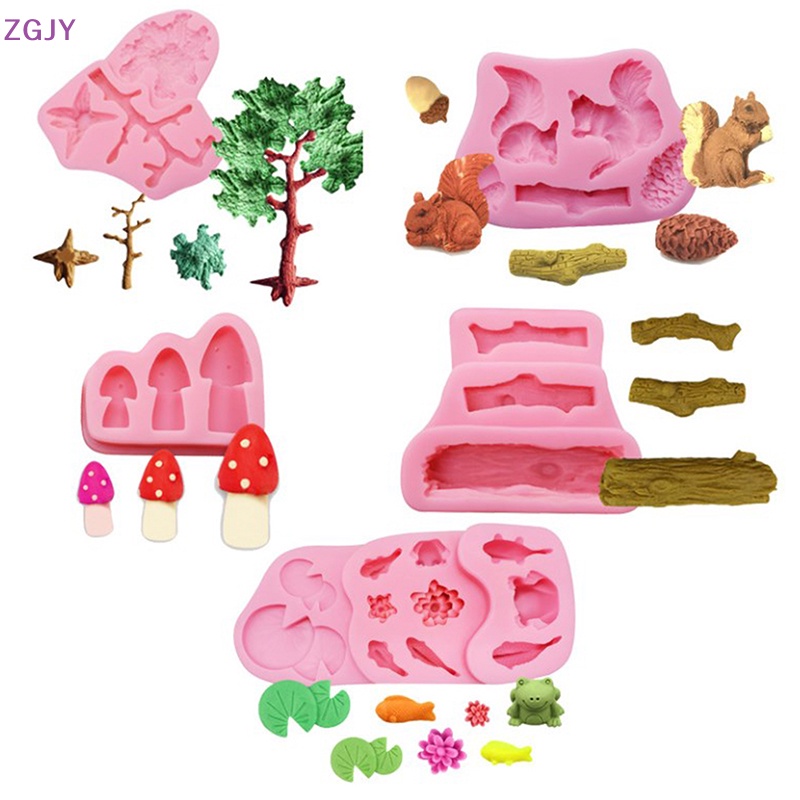 Khuôn Làm Bánh Quy Bằng Silicon Hình Chú Sóc Dễ Thương Mới