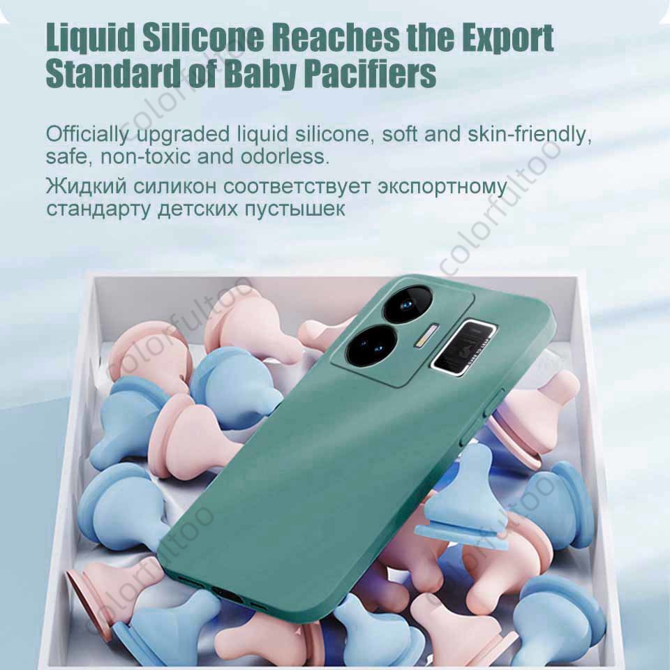 Ốp Điện Thoại Bằng Silicon Thời Trang Dễ Thương Cho Realme GT 5 SE 5SE Neo 5 5G