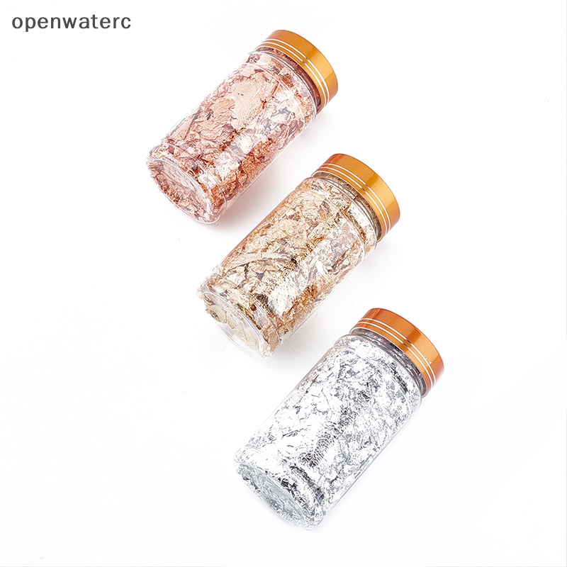 1 Hộp Lá Vàng Bạc 2g Trang Trí Móng Tay