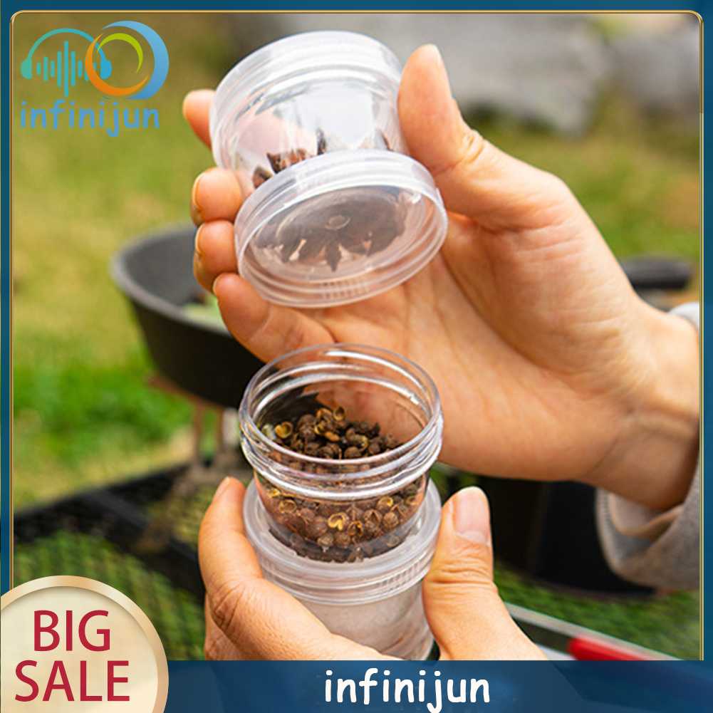 Set 5 Hộp Đựng Gia Vị 40ml Tiện Lợi Cho Các Hoạt Động Ngoài Trời