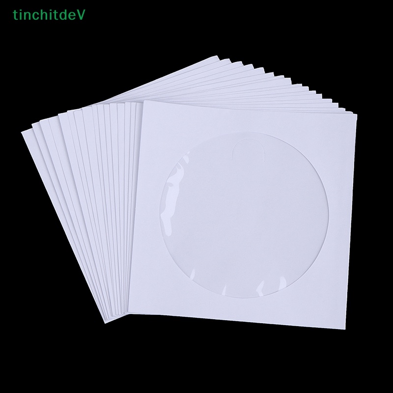 Bộ 10 / 50 Túi Giấy Đựng Đĩa CD DVD 12.5CM Tiện Dụng