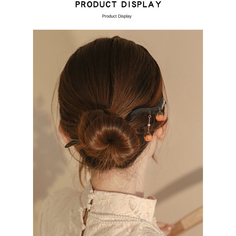 Trâm Cài Tóc Bằng Gỗ Cao Cấp Phong Cách Hanfu Cổ Điển Cho Nữ