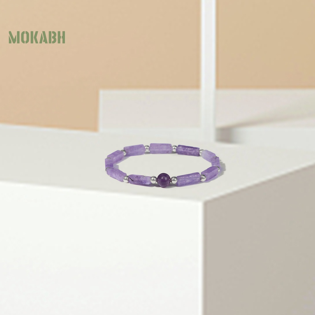 Vòng Tay Chuỗi Hạt Đá Tự Nhiên Siêu Nhẹ Không Gây Kích Ứng Dễ Sử Dụng Thời Trang Cho Cặp Đôi