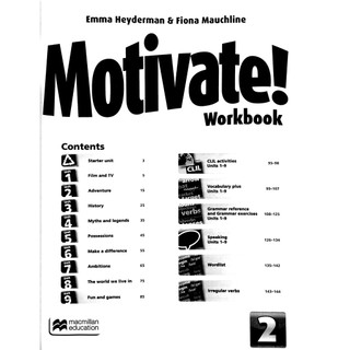 Motivate! Level 2 Workbook - Includes Audio