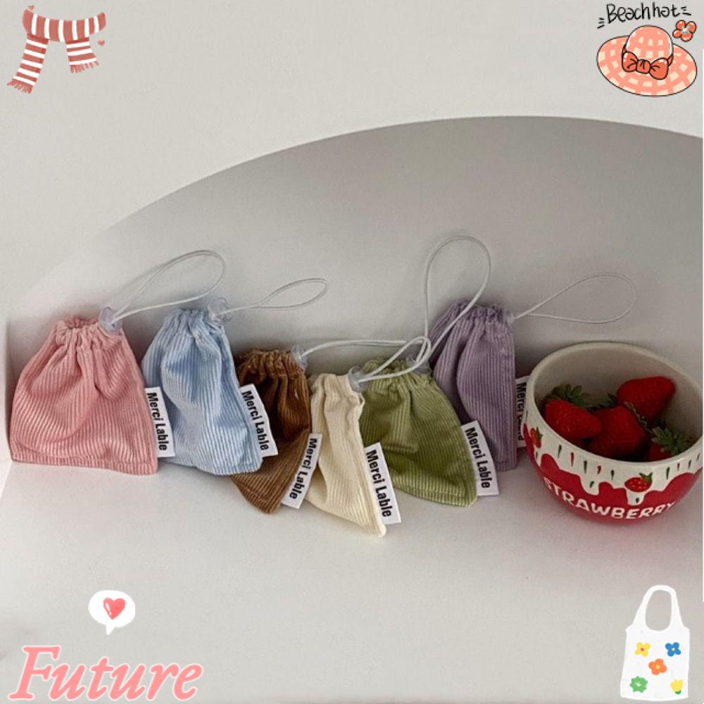 Túi Dây Rút Bằng Vải Nhung Đựng Trang Sức Tiện Dụng