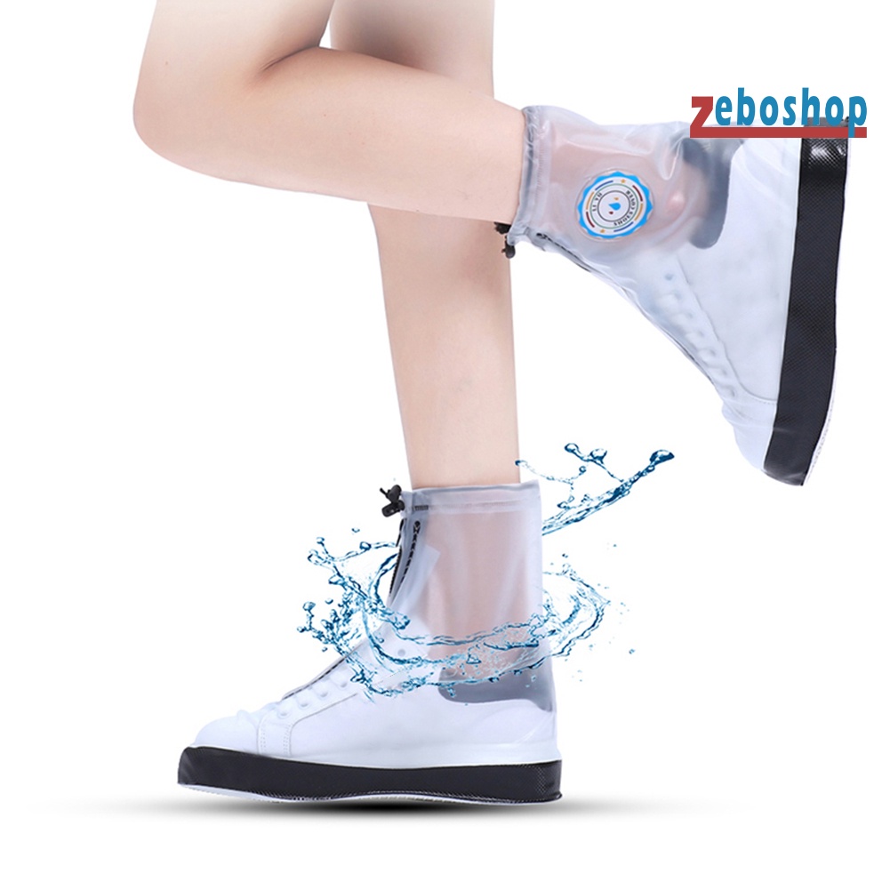 Vỏ Bọc Giày Đi Mưa Dày Dặn Chống Thấm Nước Có Thể Tái Sử Dụng