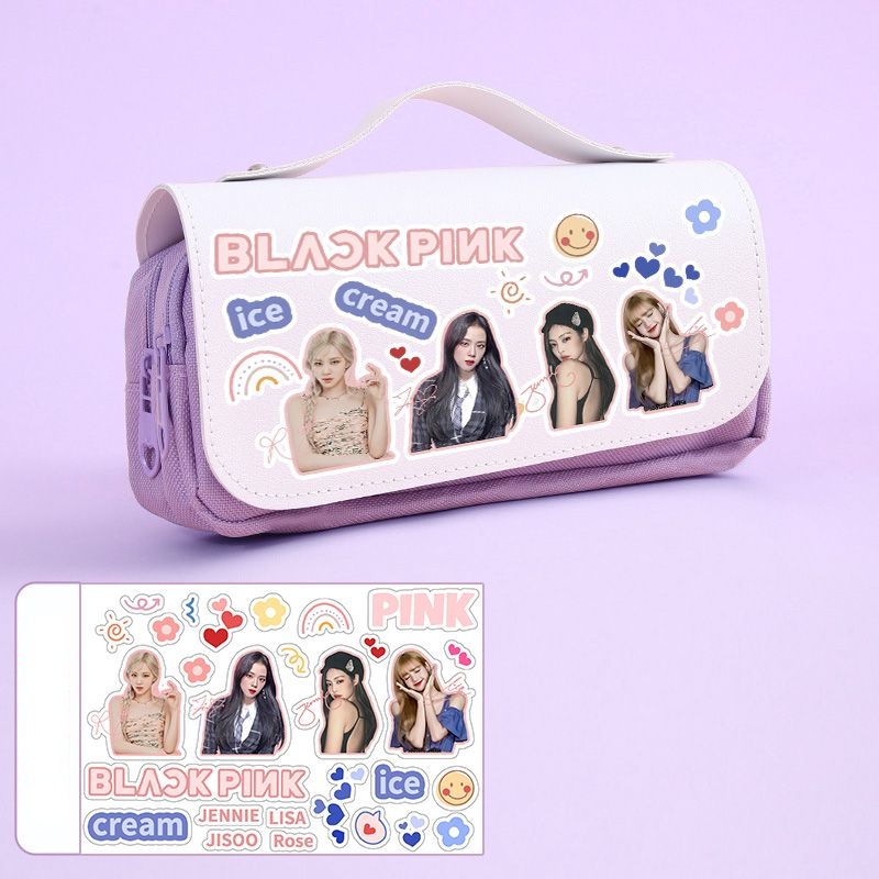 Túi Đựng Bút In Hình blackpink Dễ Thương Cho Học Sinh
