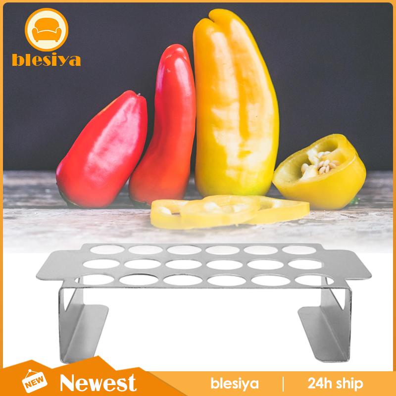 Vỉ Nướng BBQ 18 Lỗ Bằng Thép Không Gỉ Trọng Lượng Nhẹ