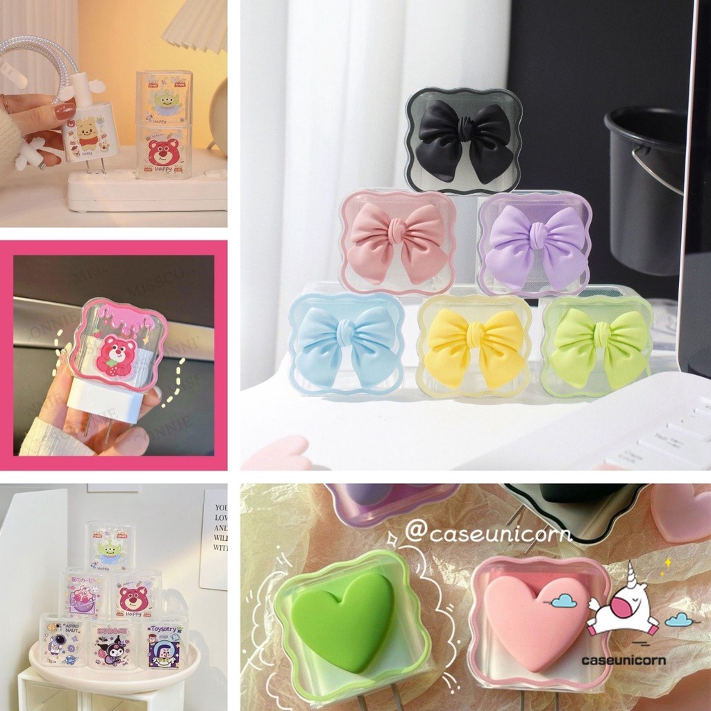 Bộ Vỏ Bảo Vệ Hộp Sạc Tai Nghe Apple 18 / 20W Hình Gấu Pooh Winnie the Pooh Bằng TPU Mềm
