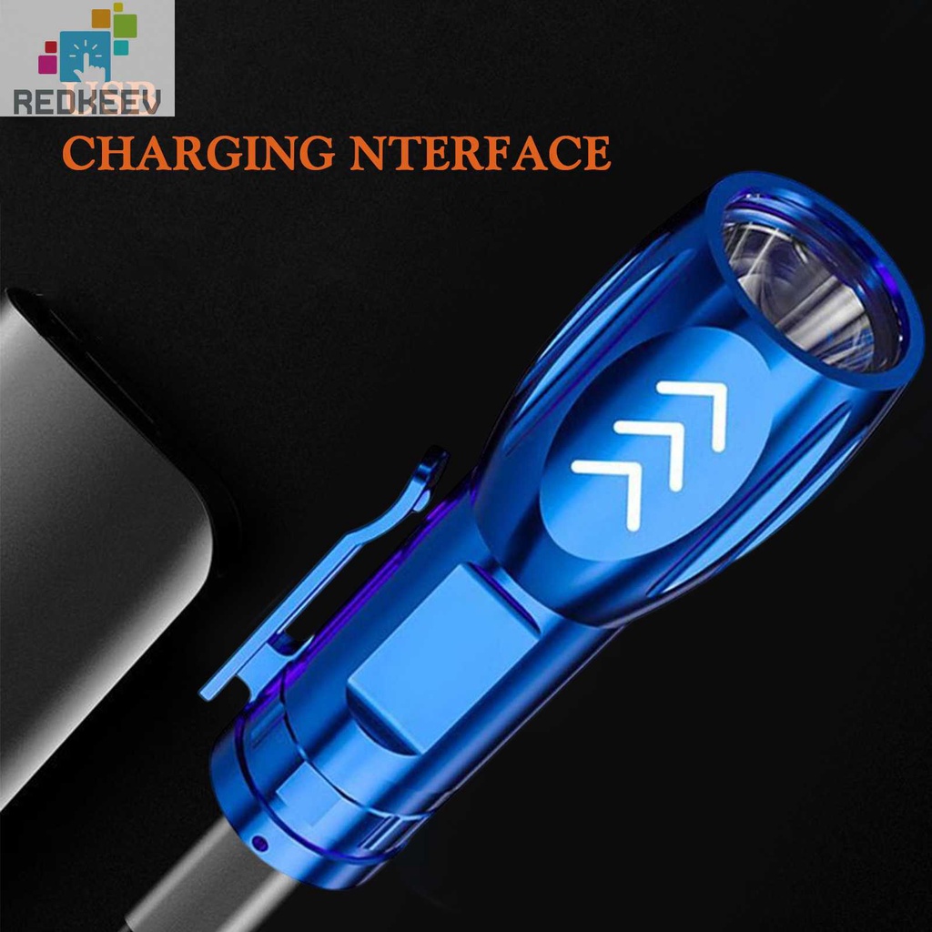 Đèn Pin Cắm Trại Chống Nước 3 Chế Độ