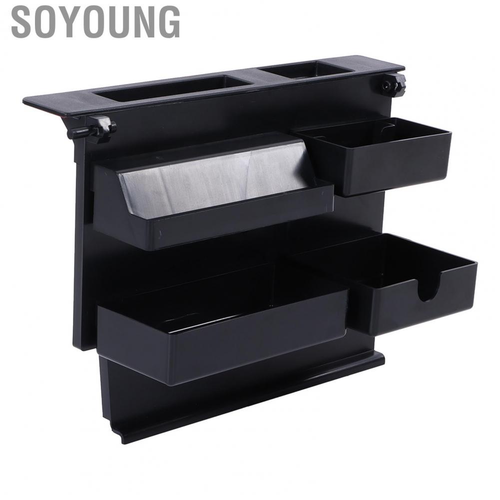 Soyoung Central Control Storage Box Vertical Type Center Console Organizer for Car Replacement Chevrolet Silverado Suburban Tahoe