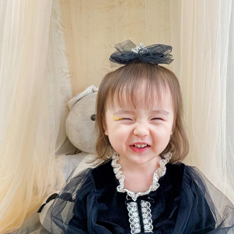 Kẹp Tóc Trang Trí Hình Lưới Dễ Thương Dành Cho Bé Gái