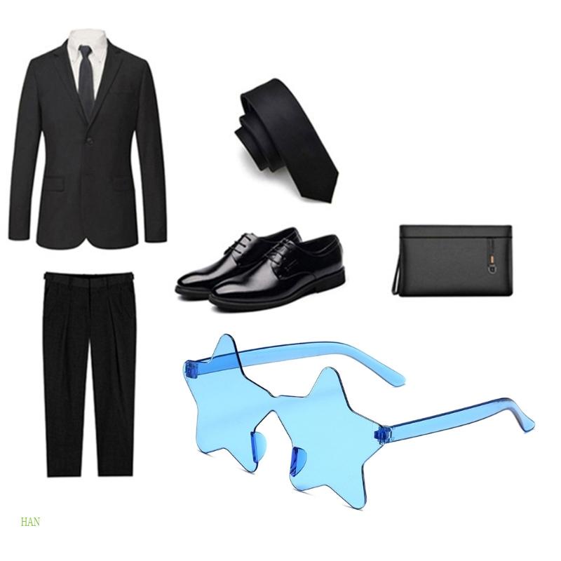 Kính Mát Hình Ngôi Sao Năm Cánh Không Viền Thời Trang