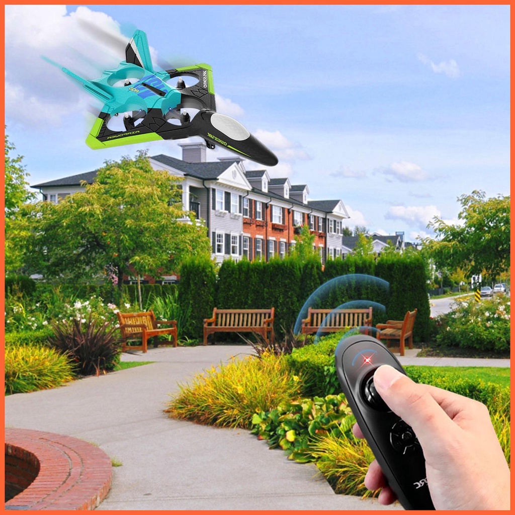 Máy Bay Đồ Chơi Điều Khiển Từ Xa Jet Stunt Fighter Jet Với Bốn Xoắn Ốc Cho Giáng Sinh