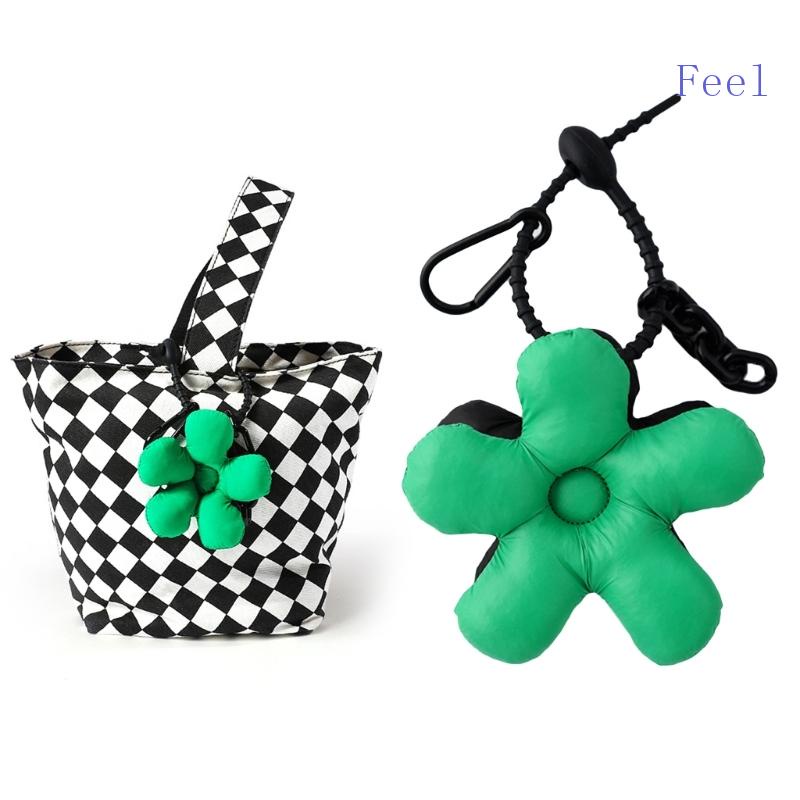 Móc Khóa Hình Hoa Hướng Dương Vải Dễ Thương Dành Cho Cặp Đôi