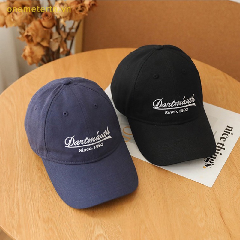 Mũ Lưỡi Trai Mềm Thêu Chữ Phong Cách Đường Phố Thời Trang Mùa Thu Cho Nam Và Nữ