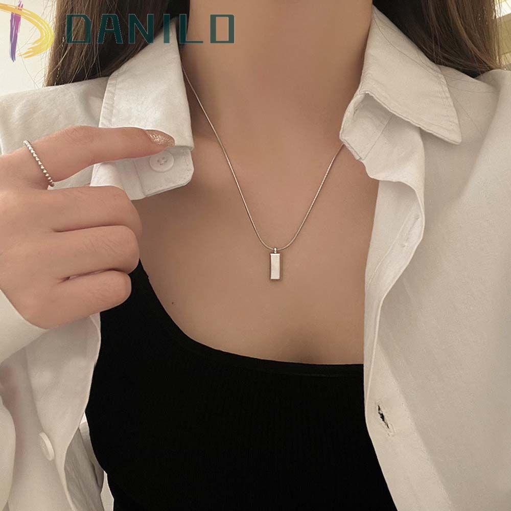 Vòng cổ DANILO Thiết Kế Đơn Giản Sáng Tạo Cho Nam Nữ|Vòng cổ Xương Rắn Nhiều Màu Sắc Phong Cách Hàn Quốc