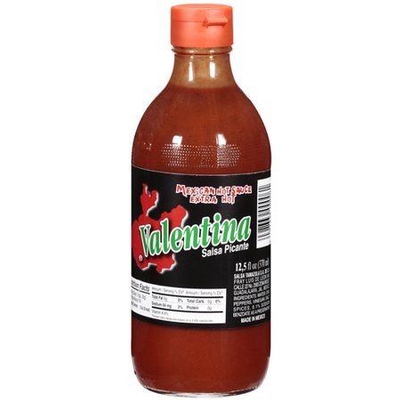 Xốt ớt cay Valentina Salsa Picante Mexican Hot Sauce Extra 370ml