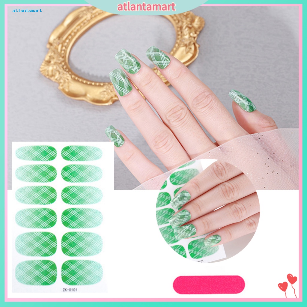 Túi Đựng Đồ Dùng Cao Cấp Tiện Dụng| 1 Bộ Miếng Dán Móng Tay Tự Dính Siêu Mỏng Chống Nước Dễ Sử Dụng