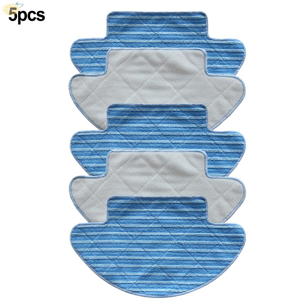 【VARSTR】5x Washable Mop Cloth Pad For IKOHS Netbot S12 For Haier T550W T560H Replacement