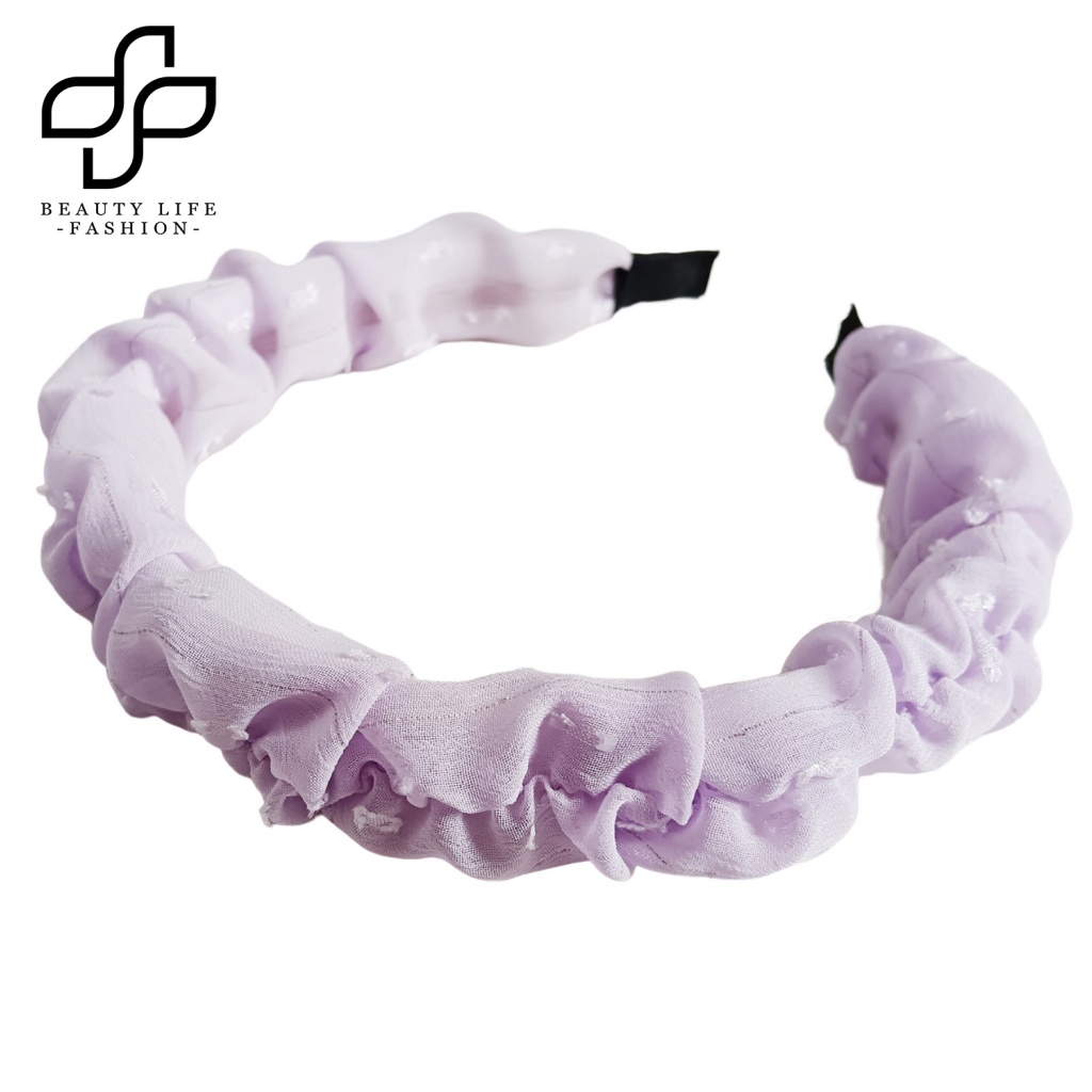 Băng Đô Vải Màu Trơn Viền Mềm Mại Đa Năng Chống Trầy Xước