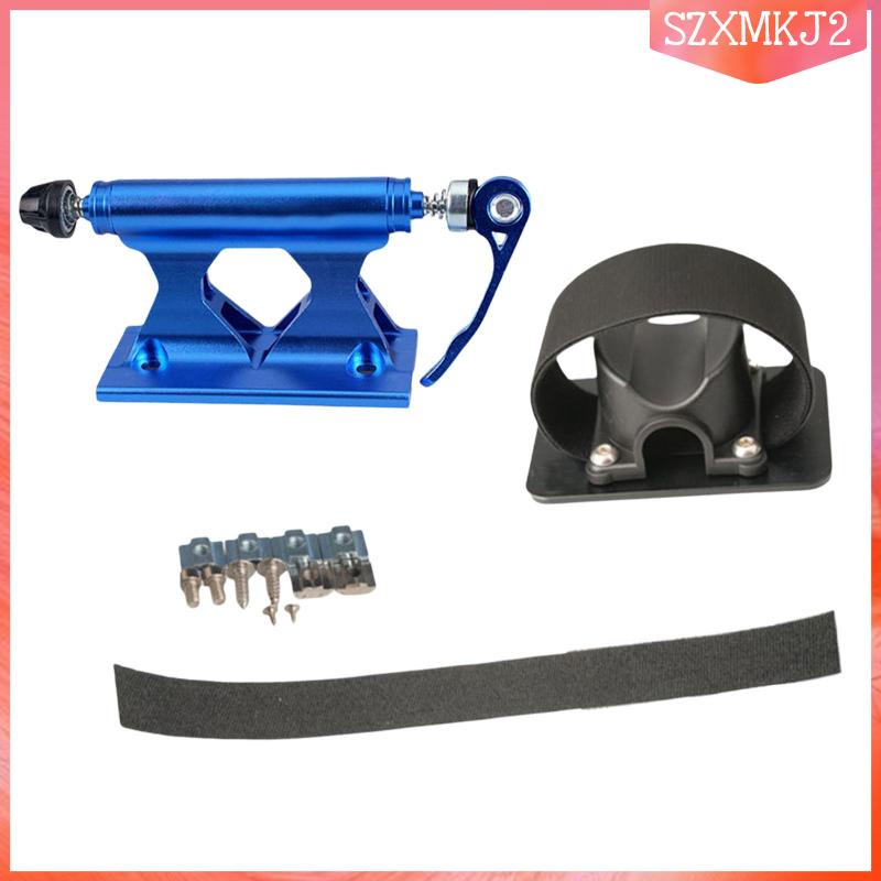 [szxmkj2] Khung Gắn Phuộc Xe Đạp / Xe Tải Bằng Hợp Kim Nhôm Màu Đen