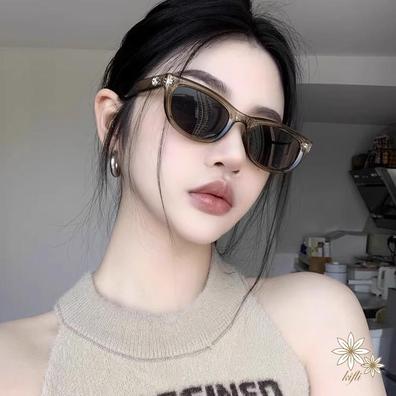 Kính Mát Chống Tia Uv Phong Cách Vintage Thời Trang Cho Nam Nữ