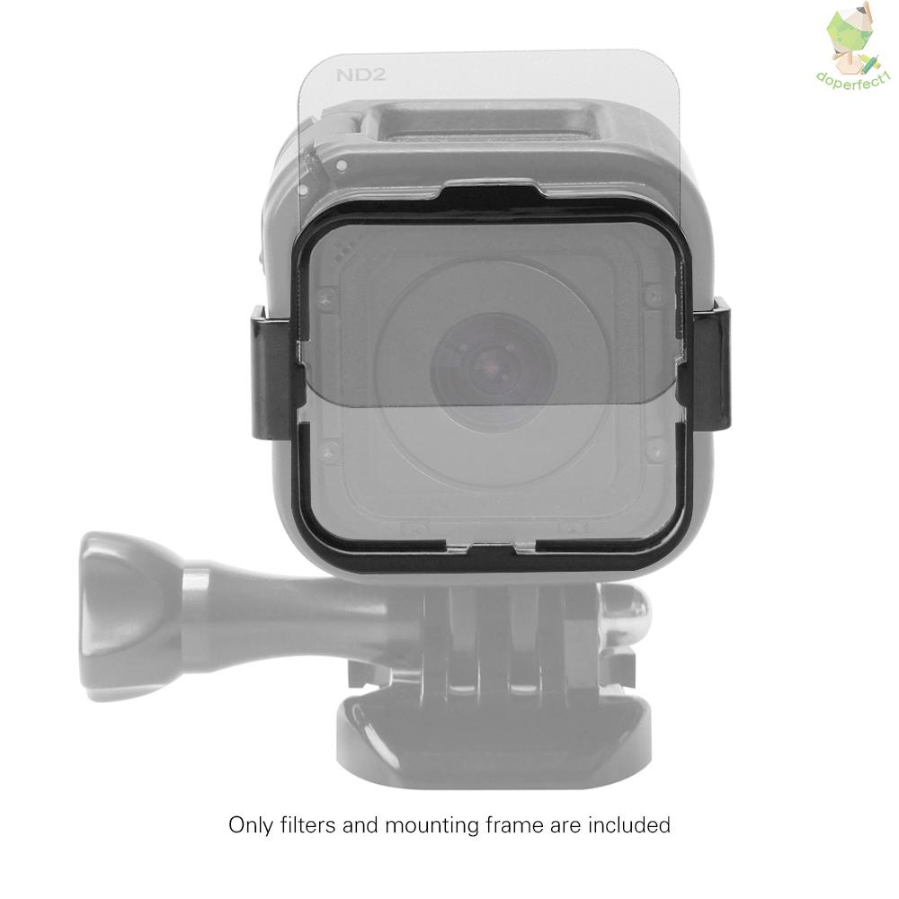 Andoer Square Lens Filter Protector Kit Set(ND2/ND4/ND8/ND16) Replacement for  4 Session w/ Filter Mounting Frame Holder   Came-6.5