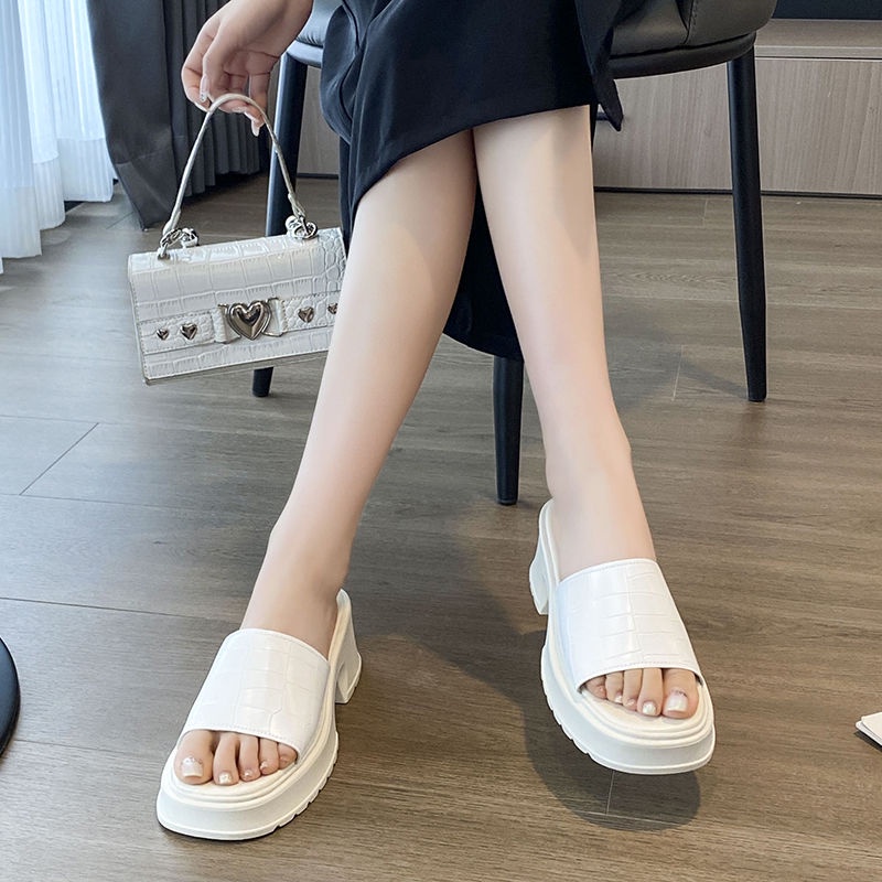 ✨Dép Sandal Đế Dày Thời Trang Mùa Hè 2023 Phong Cách Pháp Cho Nữ