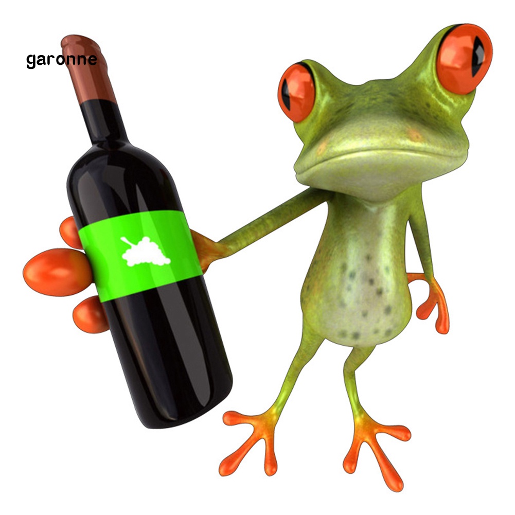 Nhãn Dán Trang Trí Thân Xe Họa Tiết Hoạt Hình Ếch 3D Vui Nhộn