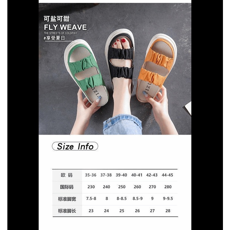 Dép Lười Bít Mũi Mùa Hè Thời Trang Cao Cấp Cho Nữ