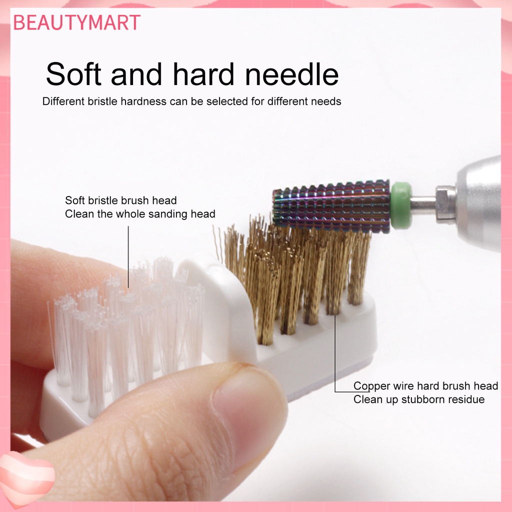 Đầu Cọ Dây Đồng Mềm Mại Co Giãn Cao Chống Trầy Xước Cho Máy Mài Móng Tay
