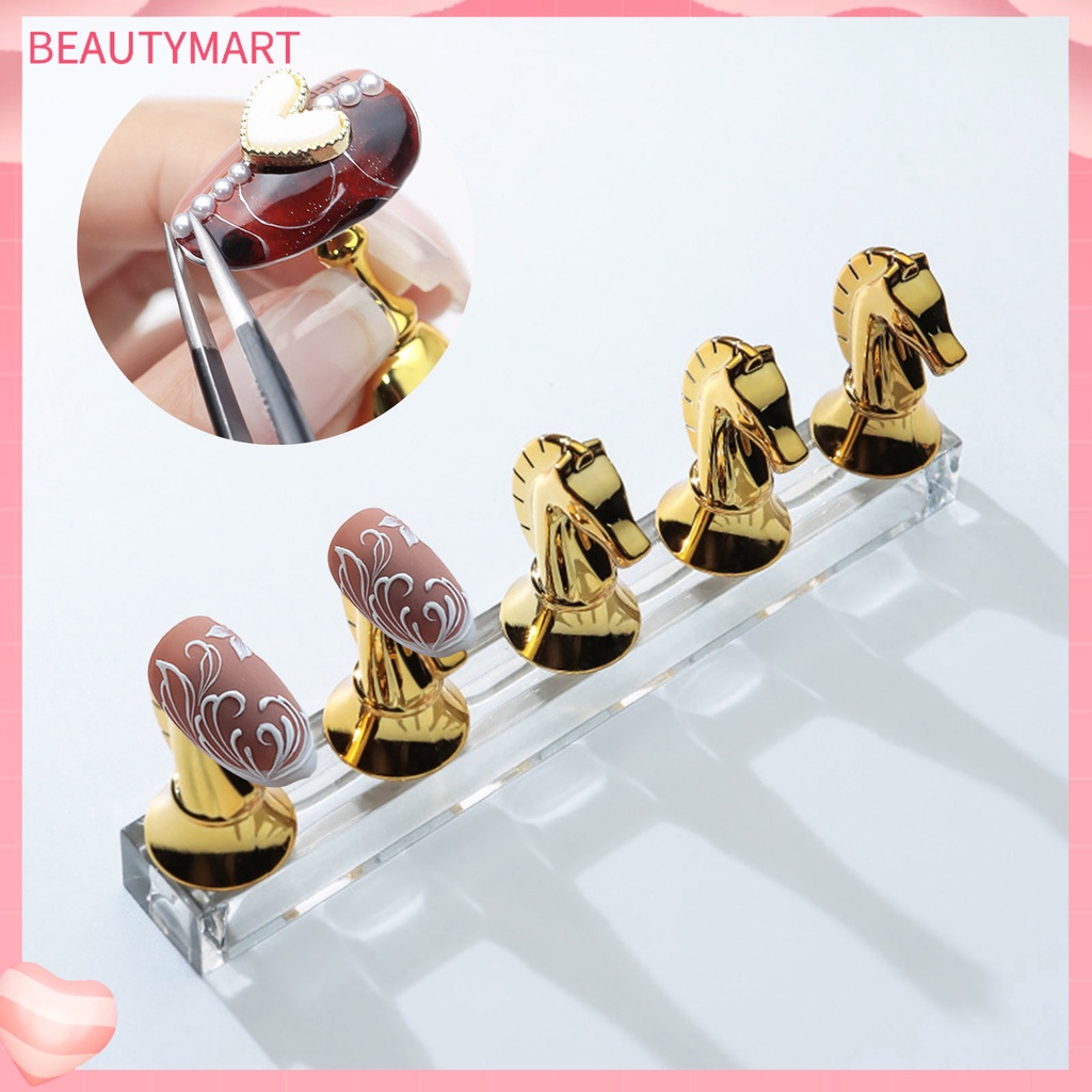 Giá Đỡ Trưng Bày Móng Tay Giả Bằng Kim Loại Chuyên Nghiệp