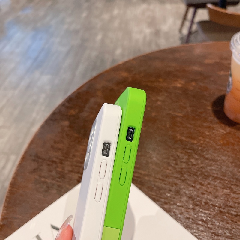 Ốp Điện Thoại Silicon Chống Sốc Không Để Lại Dấu Vân Tay Cho iPhone 14 13 12 11 Pro Max 14 Plus