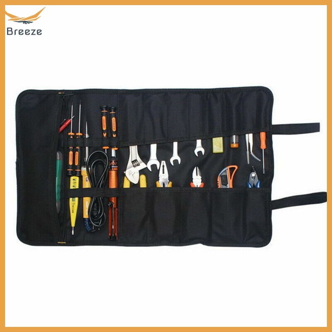 Túi Cuộn Đựng Dụng Cụ Sửa Chữa Điện Bằng Vải Oxford Sức Chứa Lớn
