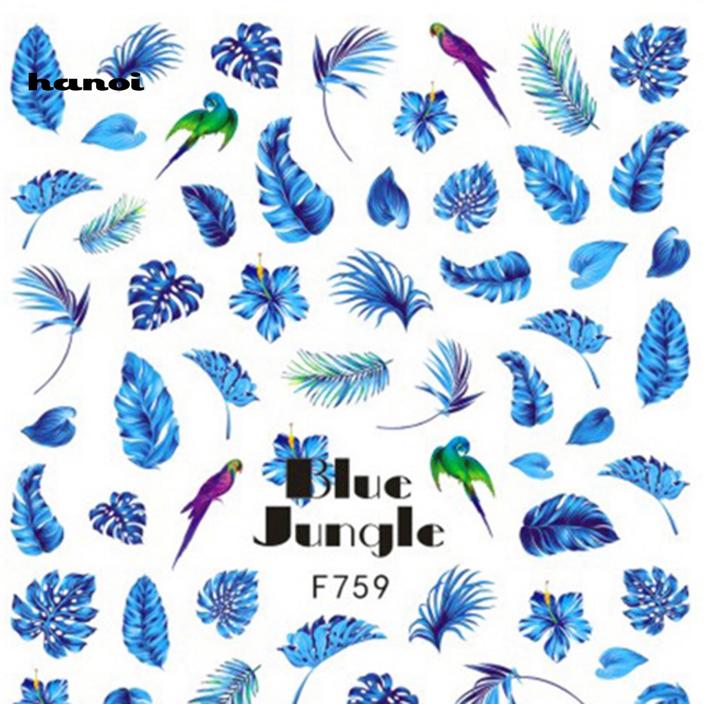 Set 5 Miếng Dán Trang Trí Móng Tay Họa Tiết Đường Kẻ Màu Sắc Tương Phản An Toàn Dành Cho Nữ