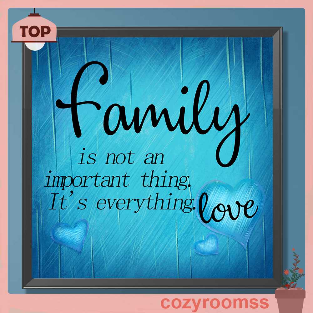 Thẻ Đính Đá Tròn 5D Tự Làm Thủ Công Trang Trí Nhà Cửa