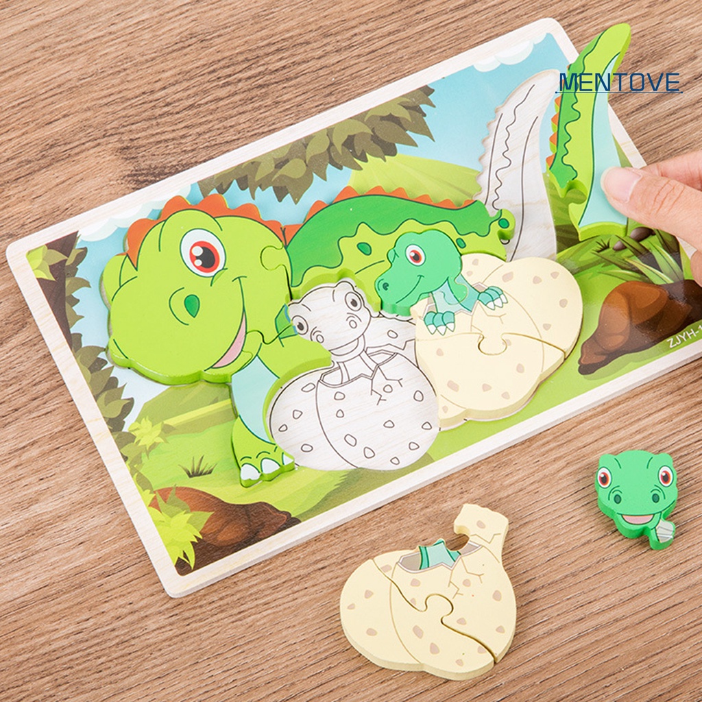 [MT] Đồ Chơi Xếp Hình Động Cơ Ba Chiều Bằng Gỗ Mịn Mượt Có Khả Năng Cảm Giác Cầm Tay Thích Hợp Làm Quà Tặng