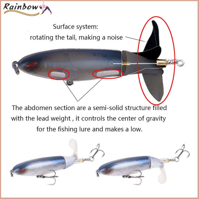 Mồi Giả Nhử Cá 9cm 12.7g Bằng Nhựa Gắn Kèm Móc Câu