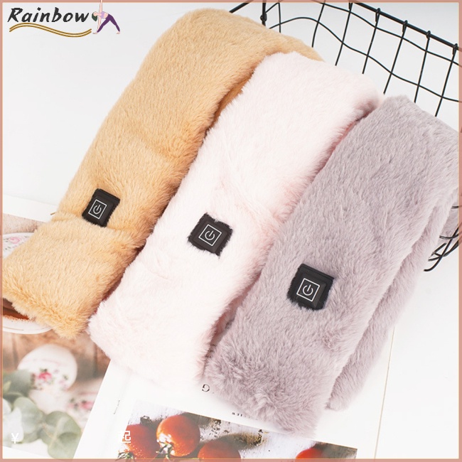 Khăn Choàng Cổ Sưởi Ấm Bằng Điện 3 Mức Độ Điều Khiển Nhiệt Độ Kèm Sạc Usb Tiện Dụng