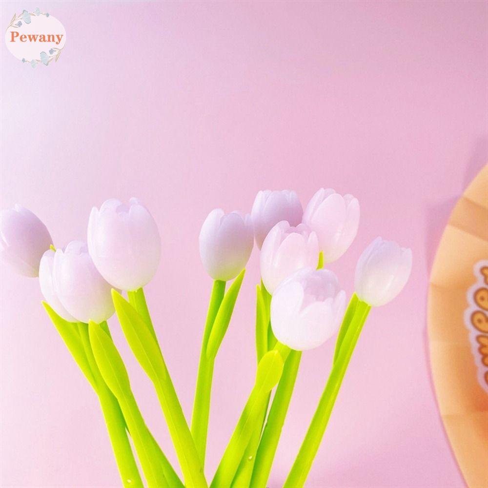 Bút Mực Gel Nhiều Màu Sáng Tạo Cho Học Sinh|Bút Bi Ngòi 0.5mm Hình Bông Hoa Nhiều Màu Sắc